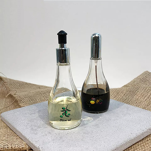 Holar Taiwan Made Mini Portable Oil And Vinegar Bottle Set with Rack