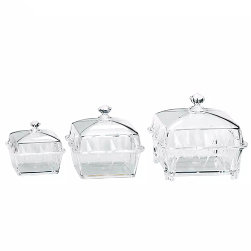 Holar Taiwan Made Durable Crystal Clear Snacks Server with Acrylic