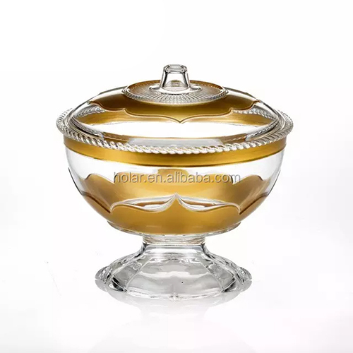 Holar Taiwan Made Top Quality Hard Gold Serving Bowl with Acrylic