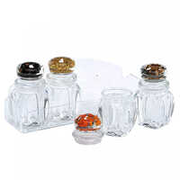Holar Taiwan Made Elegant Plastic Spice Containers with Acrylic And Designed Lid
