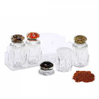 Holar Taiwan Made Spice Shaker Plastic with Acrylic And Designed Lid