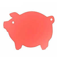 Holar Taiwan Made Comfortable Lifting Kitchen Red Cutting Board with Pig Shape