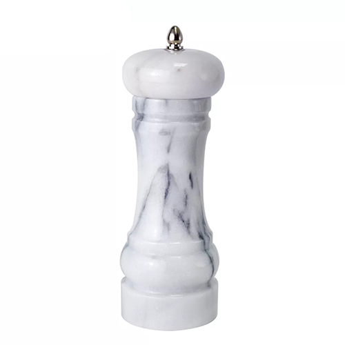 Holar Taiwan Made Kitchen Real Natural Marble Manual Salt and Pepper Grinder