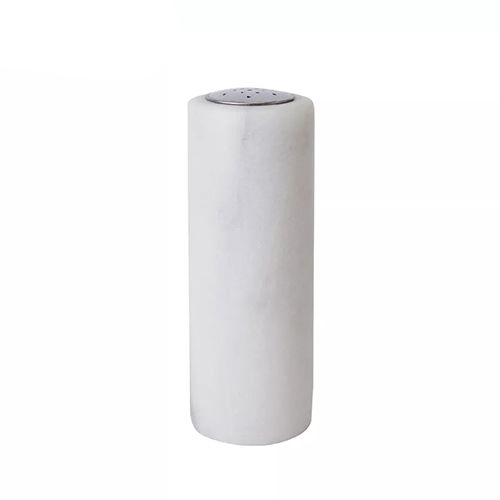 Holar Taiwan Made Minimalism 6 Inch White Grey Marble Spice Shaker For Salt Pepper Application: Industrial