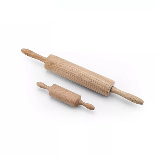 Holar Taiwan Made Wooden Rolling Pin With Beech Wood Rubber Wood Application: Industrial