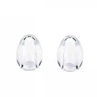 Holar Taiwan Made Acrylic Plastic Salt Pepper Shaker for Dining Table