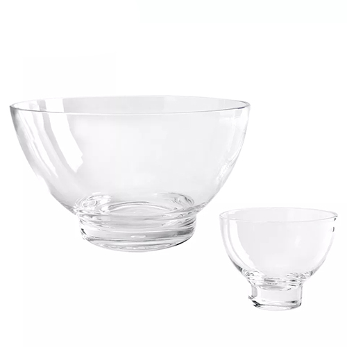 Holar Taiwan Made Clear Large Acrylic Plastic Salad Serving Bowl