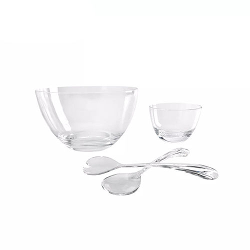 Holar Taiwan Made Kitchen Dining Table Salad Serving Bowl with Acrylic Spoon