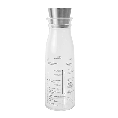 Holar Taiwan Made Plastic Salad Dressing Mixer Bottle With Stainless Steel Cap Application: Industrial