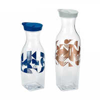 Holar Taiwan Made 34 50 oz Carafe Plastic Beverage Juice Jar with Lid