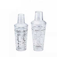 Holar Taiwan Made Leak-Proof Plastic Cocktail Shaker Set for Bartender