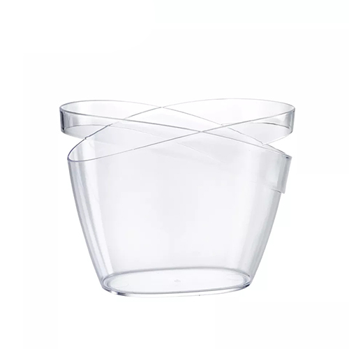 Holar Taiwan Made Clear Plastic Wine Cooler for Kitchen And Dining
