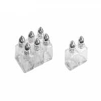 Holar Taiwan MadeMini Glass Salt and Pepper Shaker for Dining Table