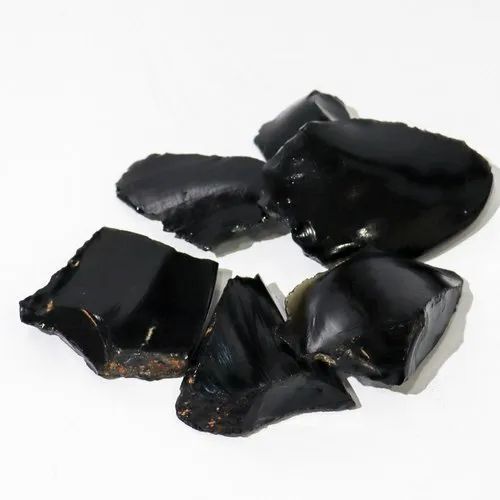 Black Obsidian Stone Rough Gemstone