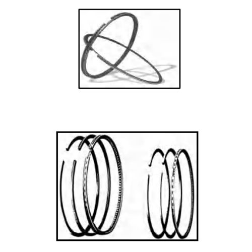  उपयोग के लिए पिस्टन रिंग्स: ऑटोमोटिव
