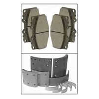 Brown And Silver Brake Parts Friction Materials