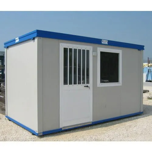 White And Blue Portable Pvc Laboratory Cabin