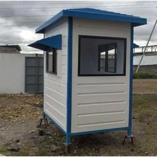 White Frp Portable Security Cabin