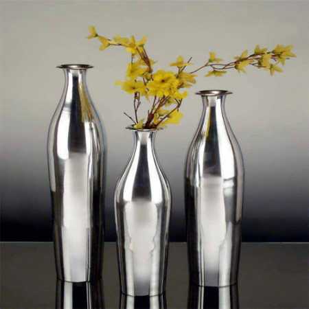 SHINY POLISHED FLOWER POT