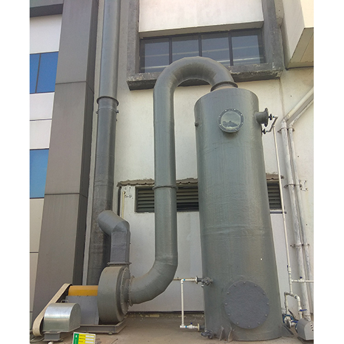 Industrial Wet Scrubber - Stainless Steel Design , Air Cooling System for Enhanced Efficiency