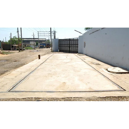 Brown Concrete Platform Weighbridge