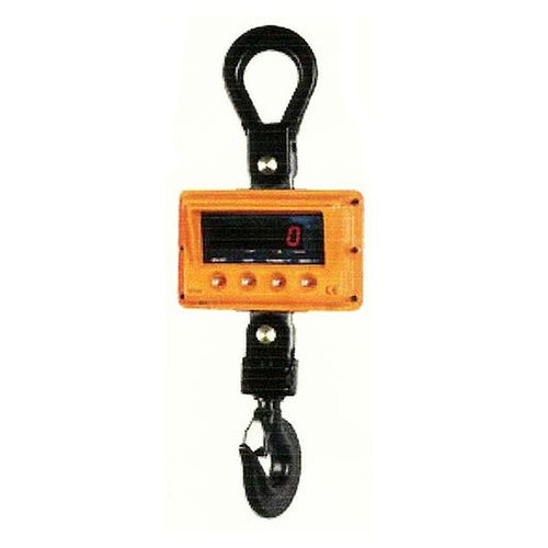 Black And Orange Industrial Crane Scale