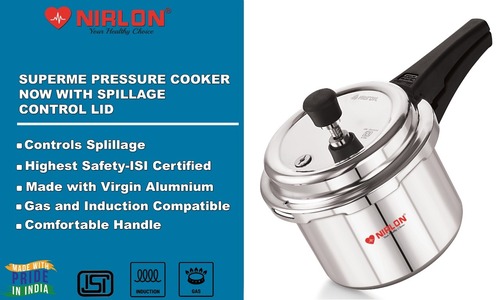 Buy Nirlon 7Ltr Supreme Induction Base Outer Lid Aluminium