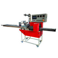 Horizontal Flow Wrap Machine - Stainless Steel, 230 Voltage, 100 Capacity | Automatic Plc Control, Electric Drive, 1 Year Warranty
