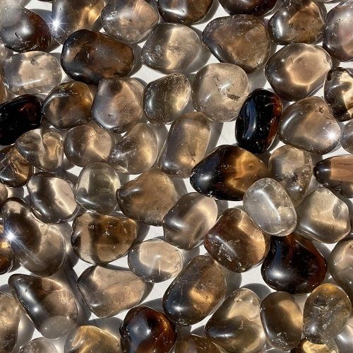 Smoky Quartz Tumbled Stone Size: 10-20 Mm