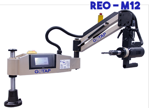 Servo Controlled Electrical Tapping Machine REO M12 Horizontal