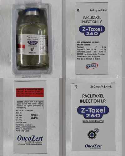 Paclitaxel injection IP 260