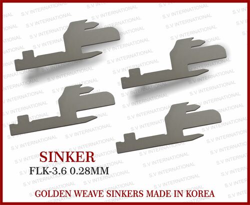 Sinker FLK-3.6 0.28MM GOLDEN Weave Brand