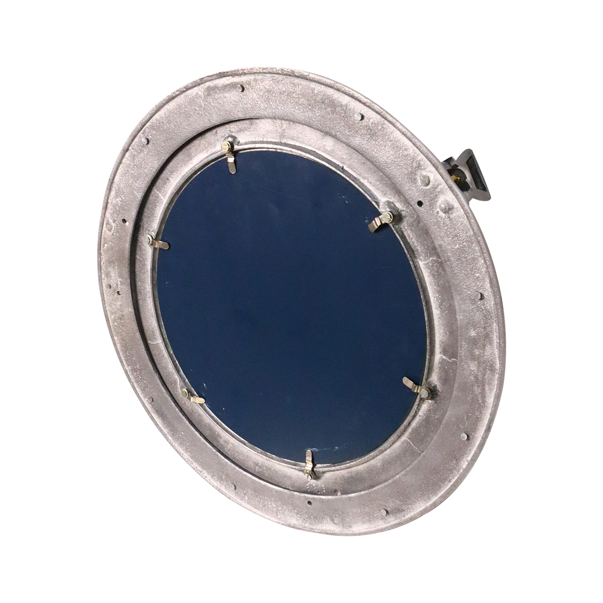 Nickel Porthole Mirror