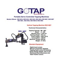 1200W 240Nm Torque High Speed Electrical Tapping Machine REO M27
