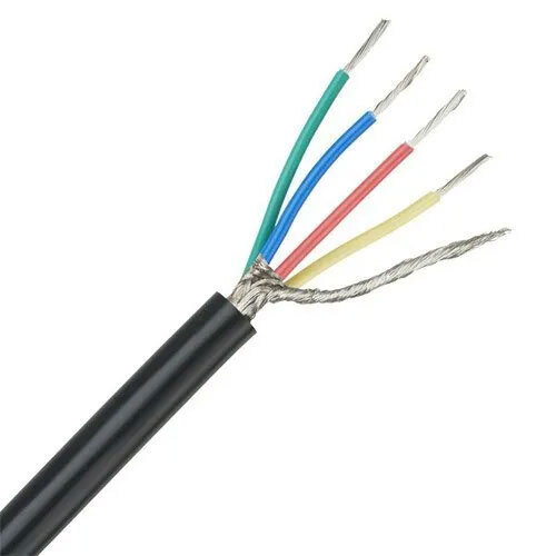 Shielded Cable - Industrial Round Conductor Design | Versatile Jacket Color Options for Enhanced Application Flexibility