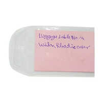 10x5cm Plant Luggage Labels With Cover - Color: Pink