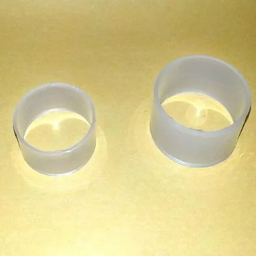 3 Cm Plastic Mushroom Ring - Color: White