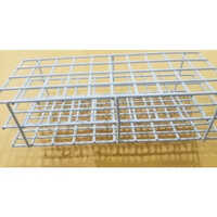 25x150mm Pvc Coated Test Tube Stand - Color: White