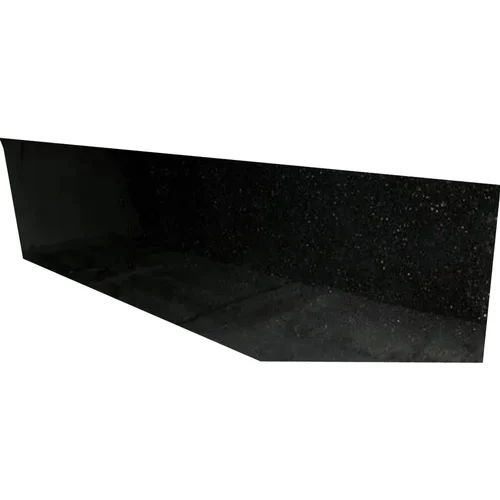 Black Galaxy Granite Slab - Polished Surface, Different Sizes | Black Color in Granite Form, Luxurious Aesthetic for Various Applications