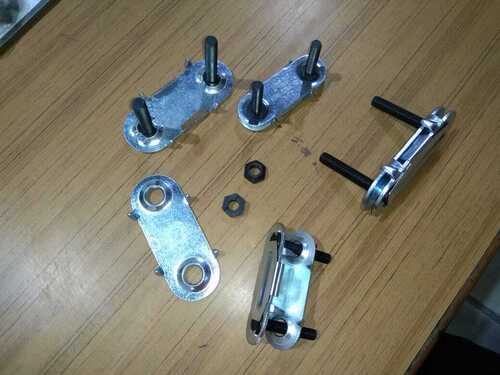 Silver Conveyor Belt Joint Clamp