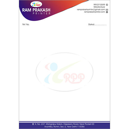 Letterhead Printing