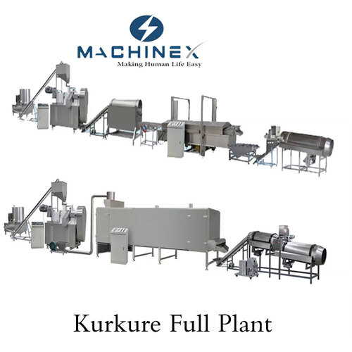 Full automatic Corn Kurkure Puff Extruder Machine