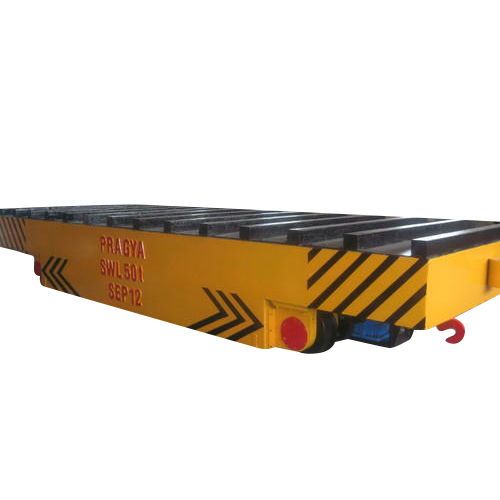 Strong Motorized Floor Coil Transfer Trolley