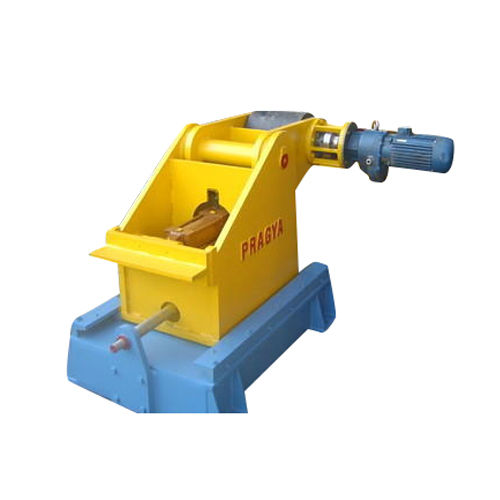 Yellow-Blue Hydraulic Tilt Rubberized Pipe Rotators