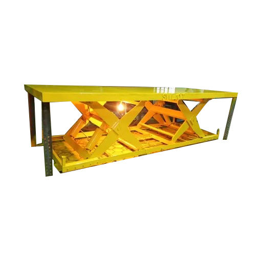 20 Feet Scissor Lifter Load Capacity: 10 Metric Ton