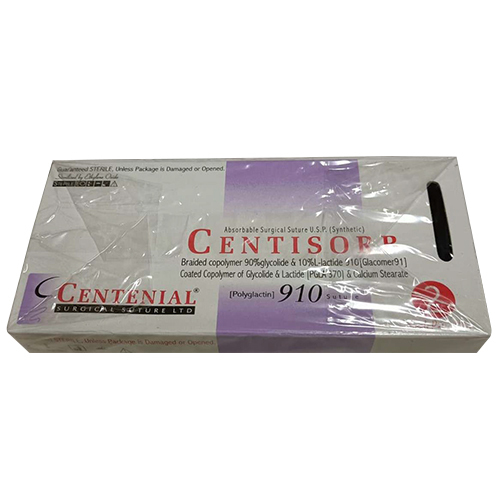 Centisorb Absorbable Surgical Suture Usp Usage: Hospital