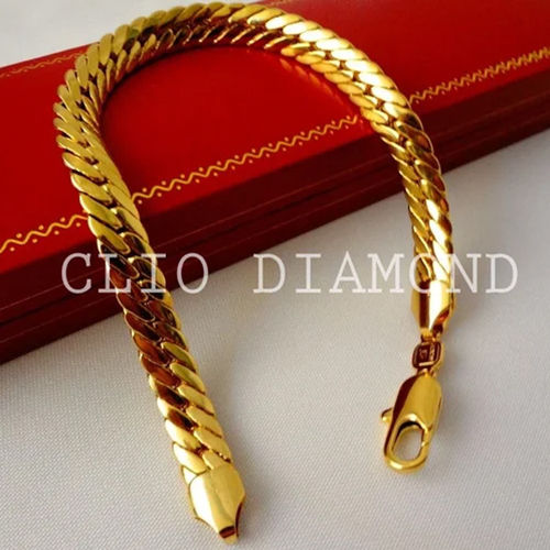 Mens Gold Bracelet