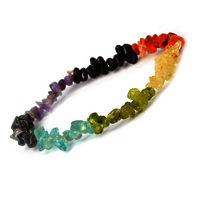 7 Chakra Chips Bracelet