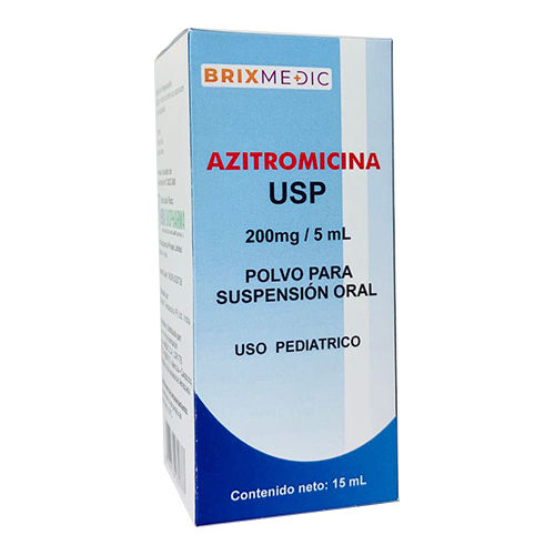 200mg Azitromicina USP Suspension