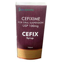 Cefix 100mg Cefixime For Oral Suspension USP